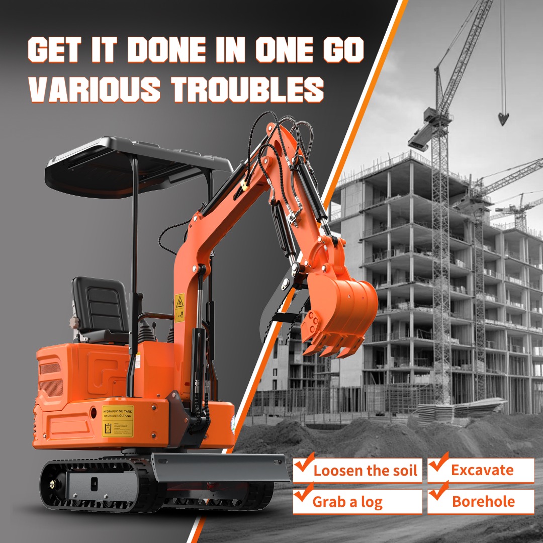 Skid Steer Loader MP-S300 side profile