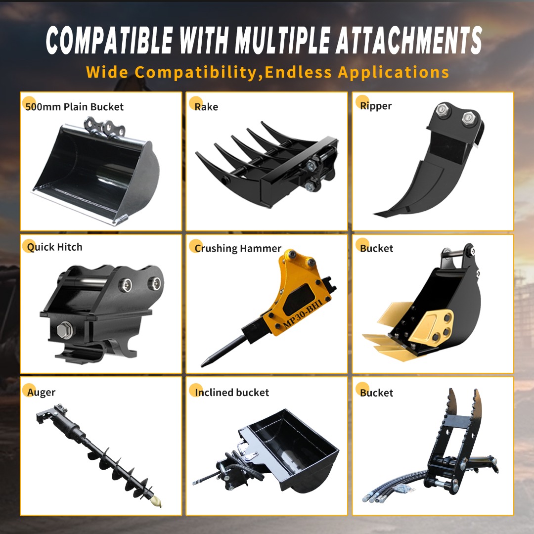 Skid Steer Loader MP-S300 lift height