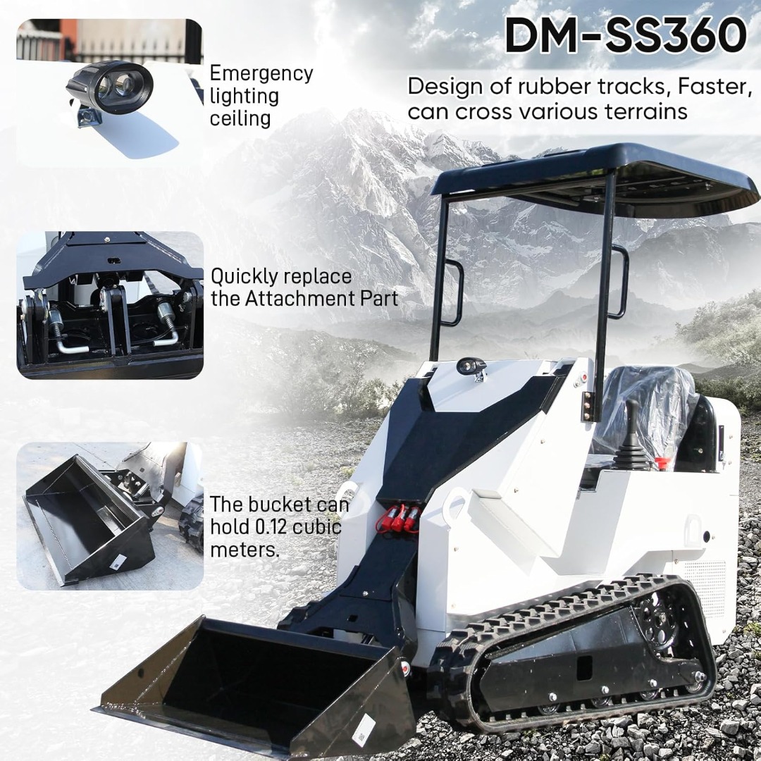 Skid Steer Loader MP-S300 attachment detail