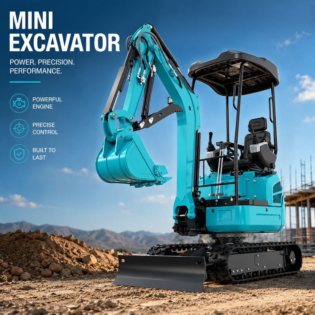 Skid Steer Loader MP-S300 front view