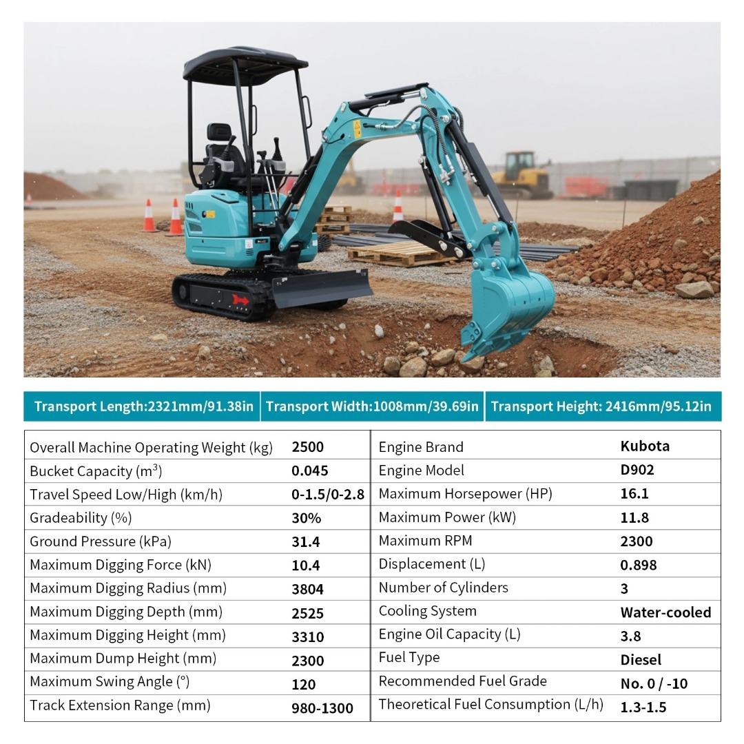 Skid Steer Loader MP-S300 side profile